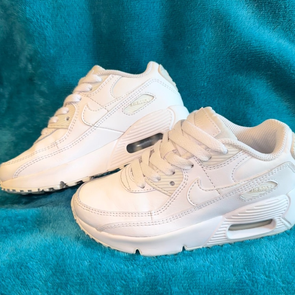 Kids Nike Air Max 90 White Size 11